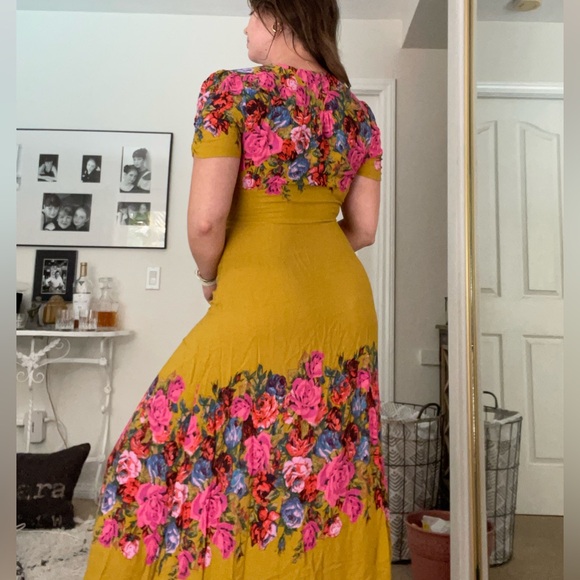 Stunning Free People Vintage Floral Aesthetic Dress - Picture 3 of 5